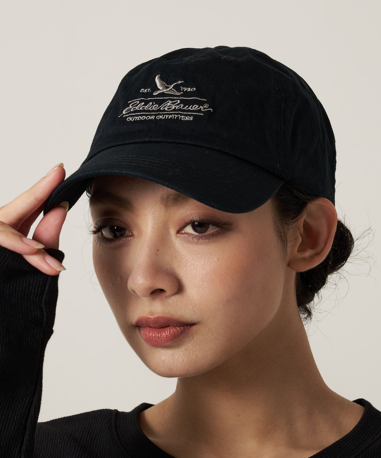 コットンツイル ロゴキャップ/COTTON TWILL LOGO CAP