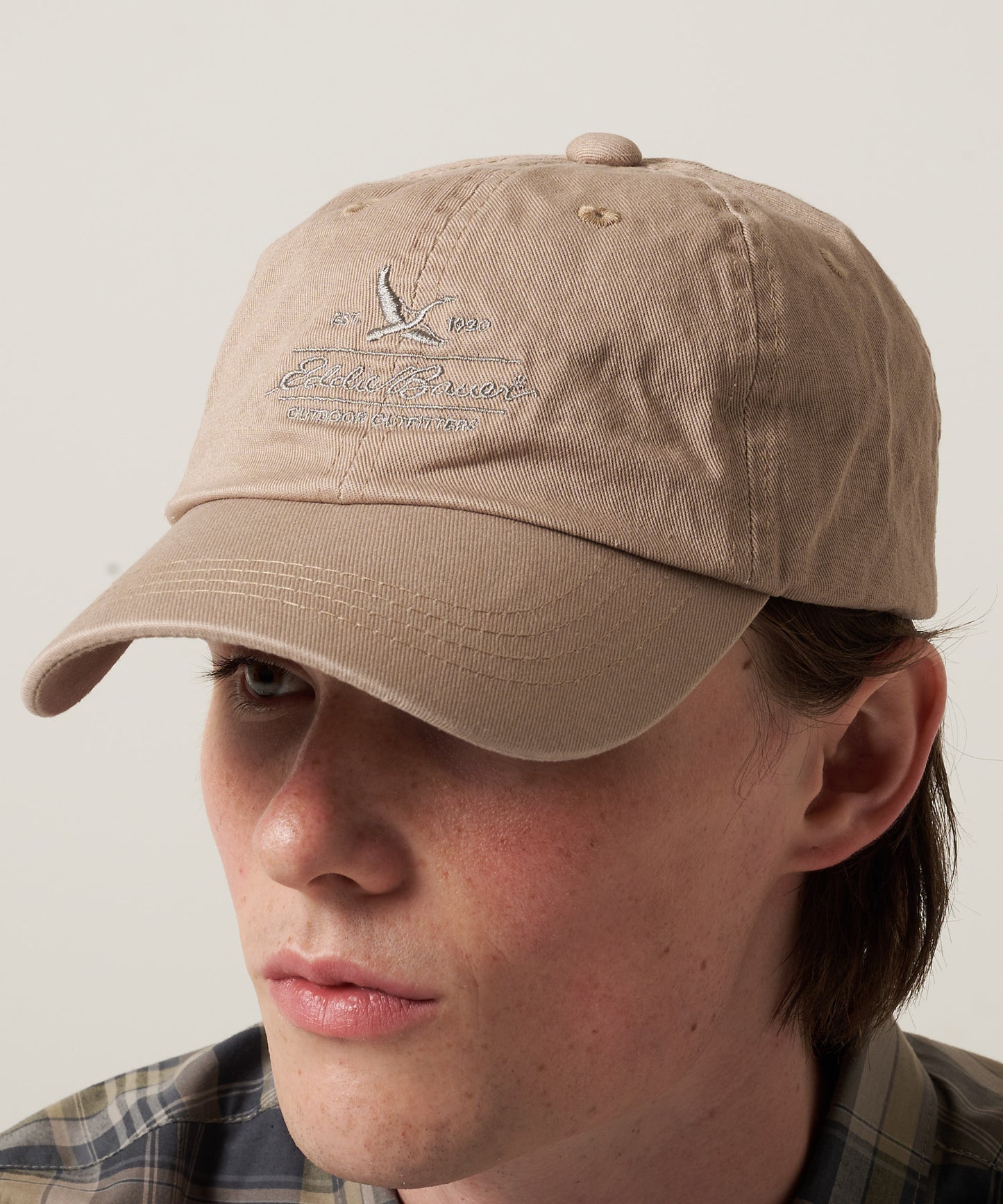 コットンツイル ロゴキャップ/COTTON TWILL LOGO CAP