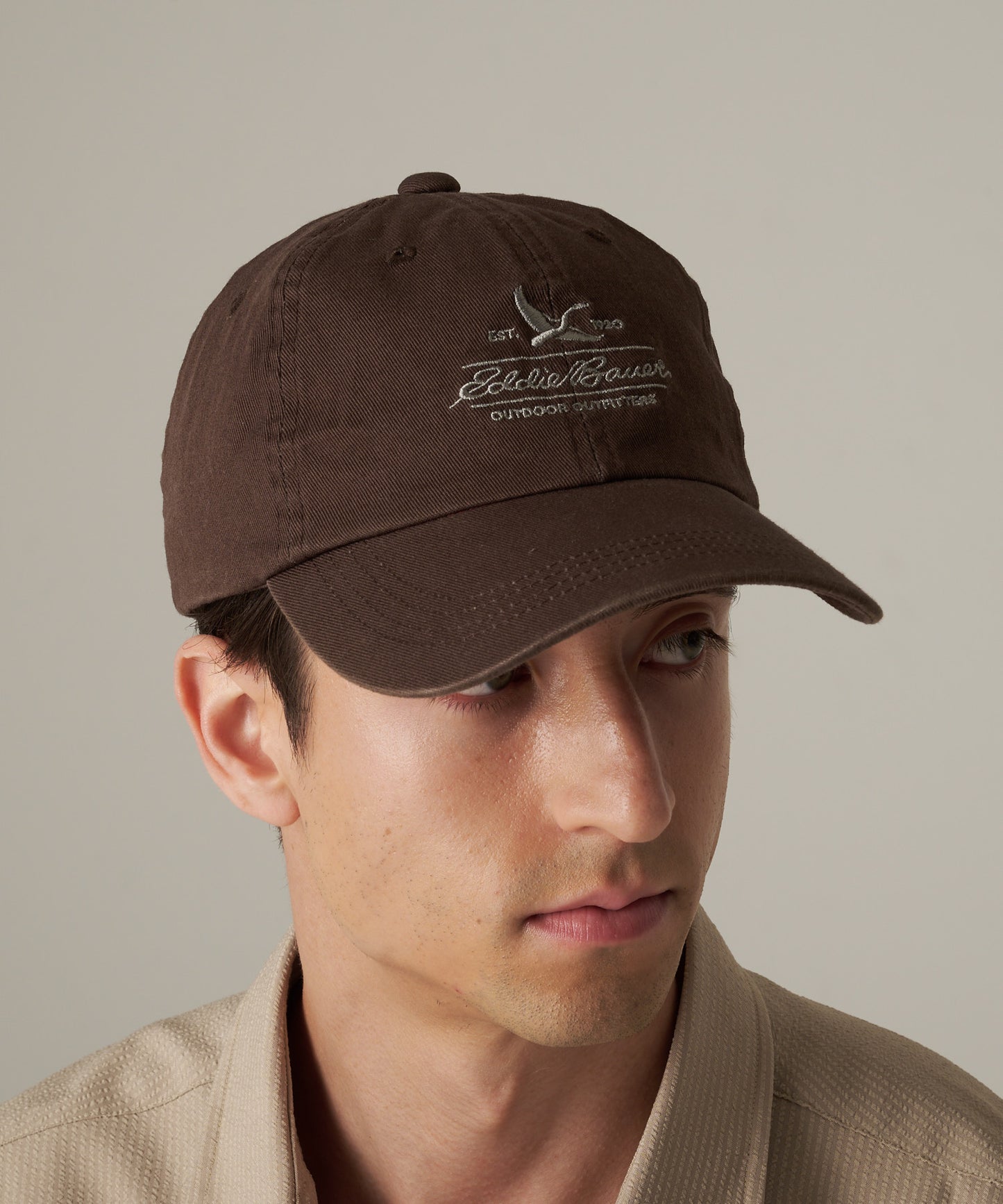 コットンツイル ロゴキャップ/COTTON TWILL LOGO CAP