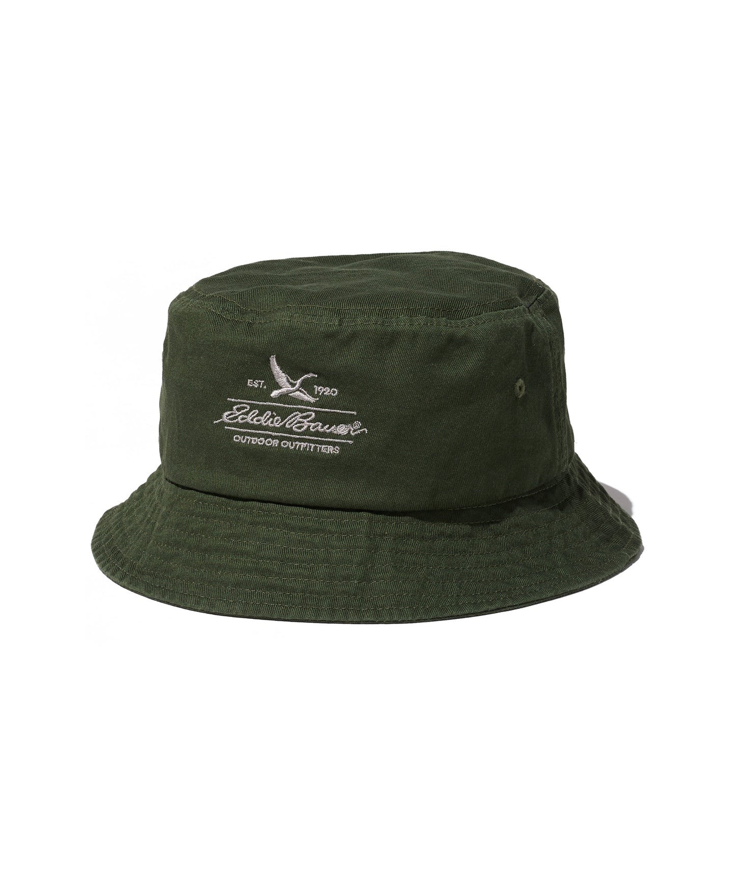 コットンツイル ロゴバケットハット/COTTON TWILL LOGO BUCKET HAT