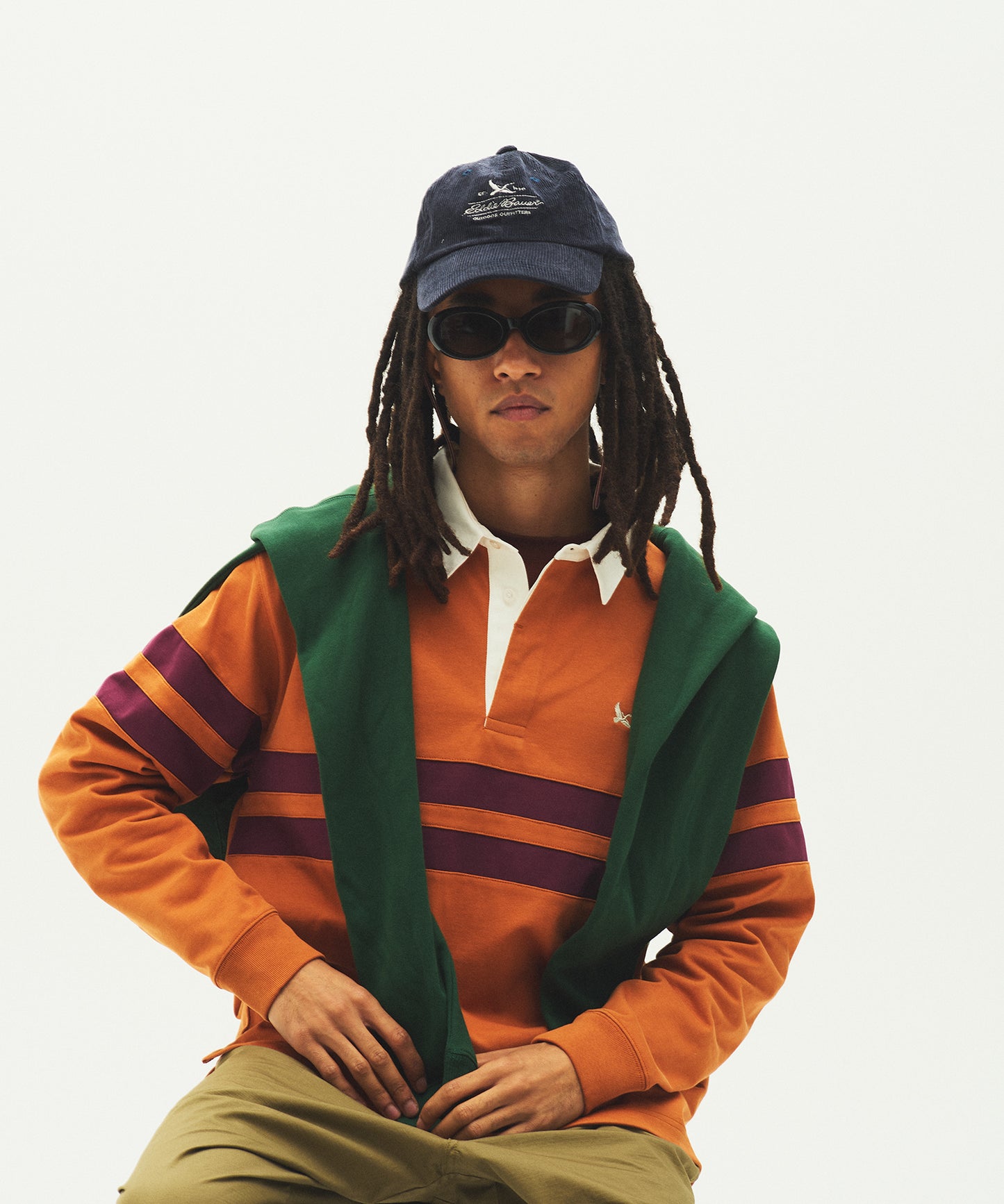 コーデュロイ ロゴキャップ/CORDUROY LOGO CAP
