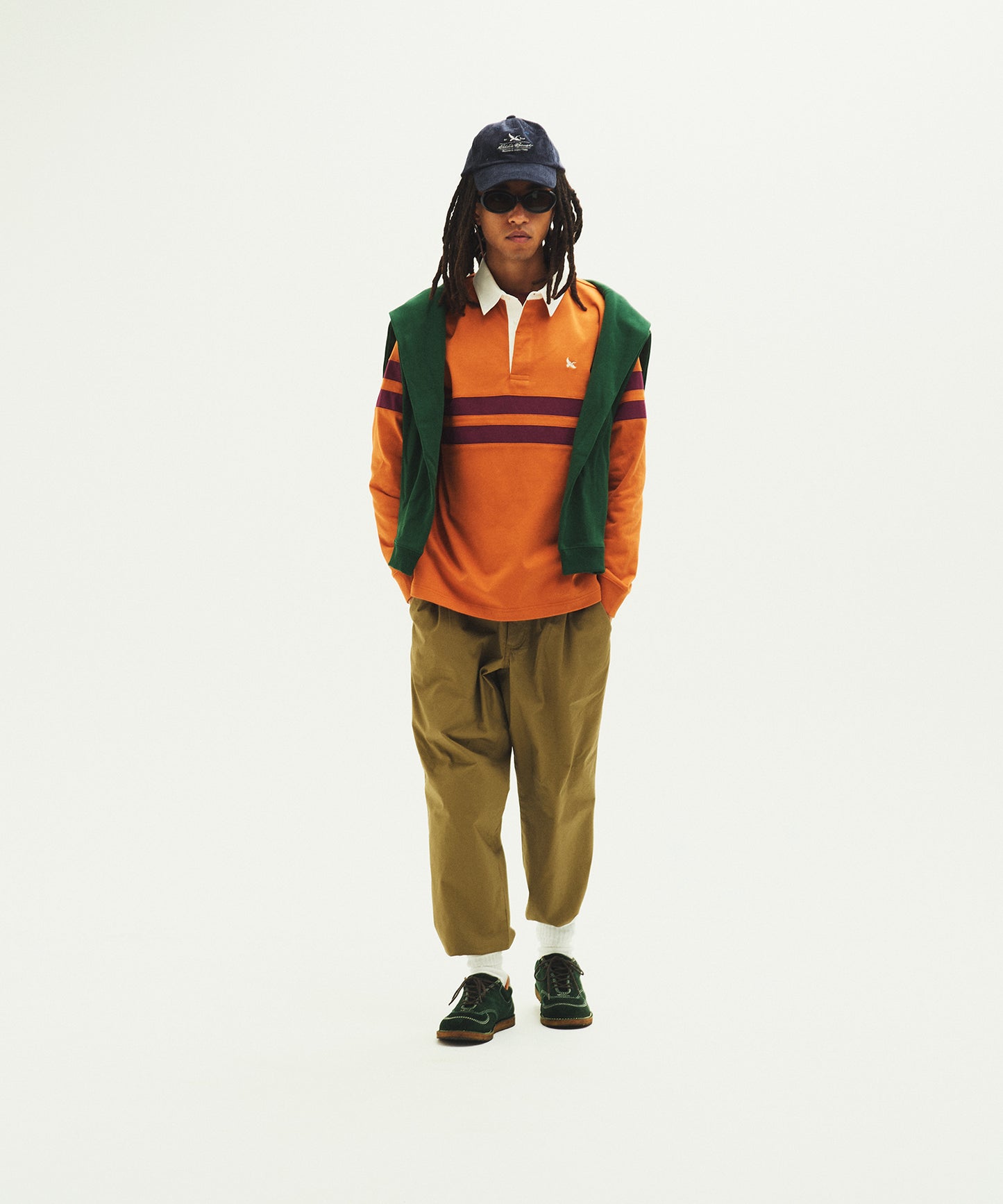 コーデュロイ ロゴキャップ/CORDUROY LOGO CAP