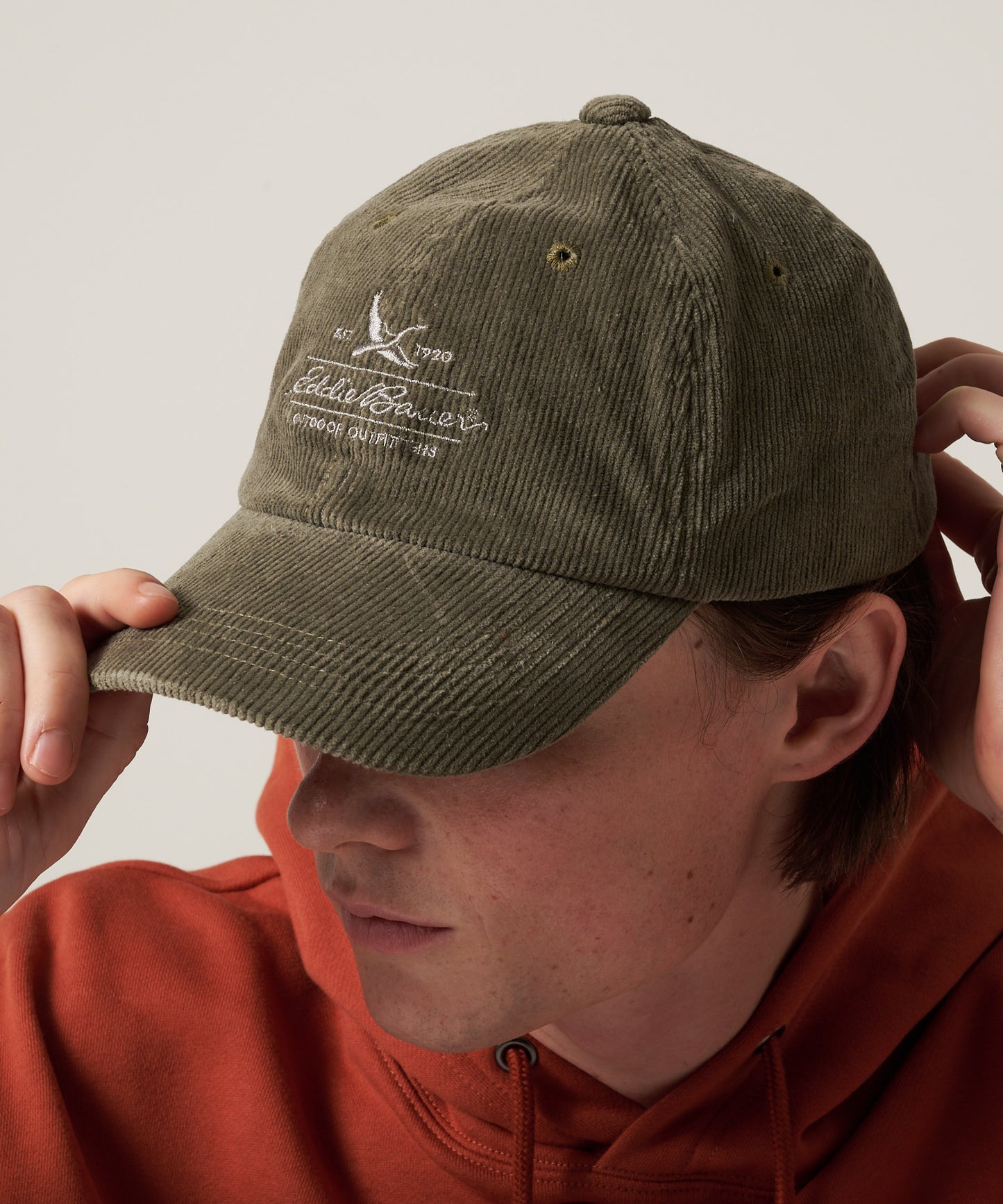 コーデュロイ ロゴキャップ/CORDUROY LOGO CAP
