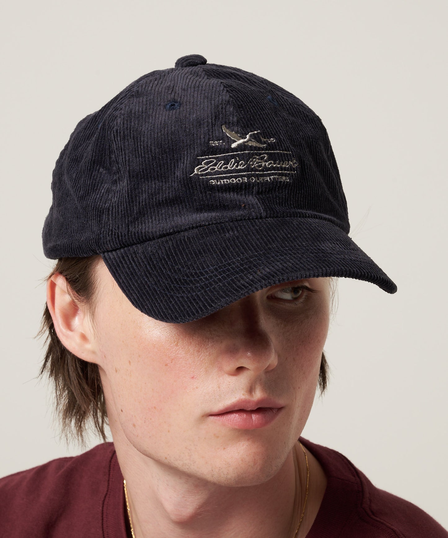 コーデュロイ ロゴキャップ/CORDUROY LOGO CAP