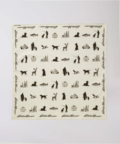 【TIMESALE】ラブラドール モチーフ バンダナ/LABRADOR MOTIF BANDANA