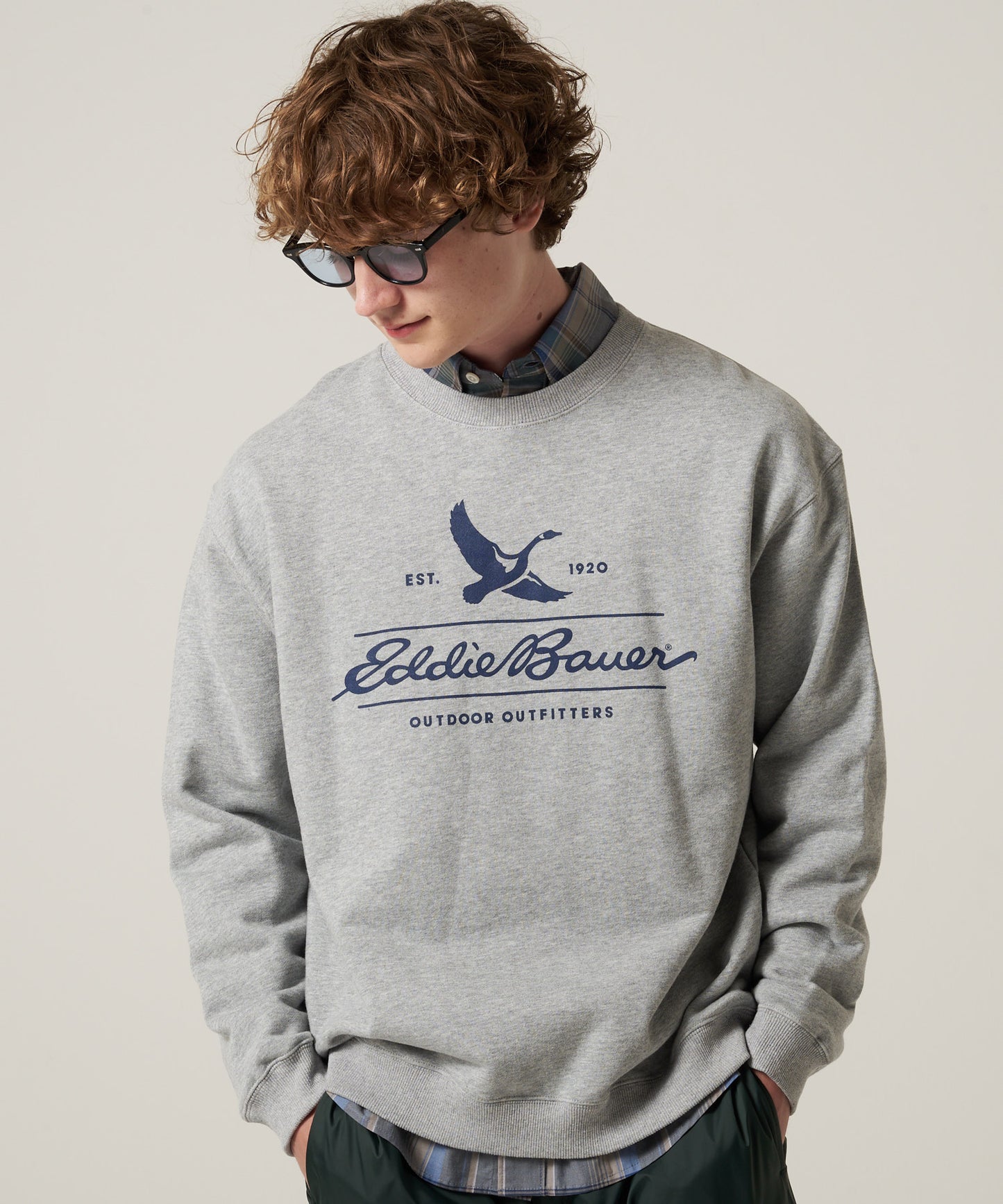 クラシックロゴ クルースウェット/CLASSIC LOGO CREW SWEAT