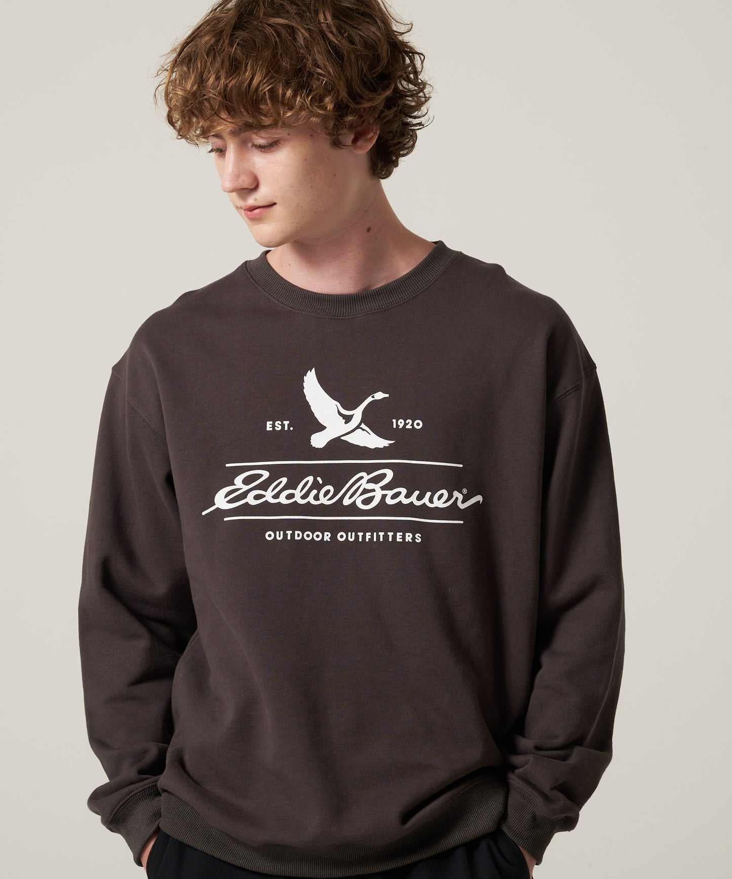 クラシックロゴ クルースウェット/CLASSIC LOGO CREW SWEAT