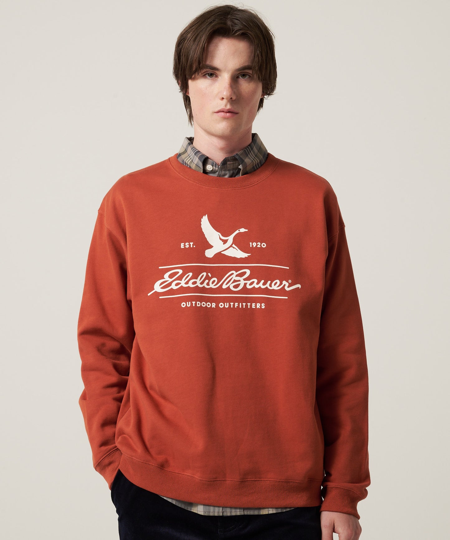 クラシックロゴ クルースウェット/CLASSIC LOGO CREW SWEAT