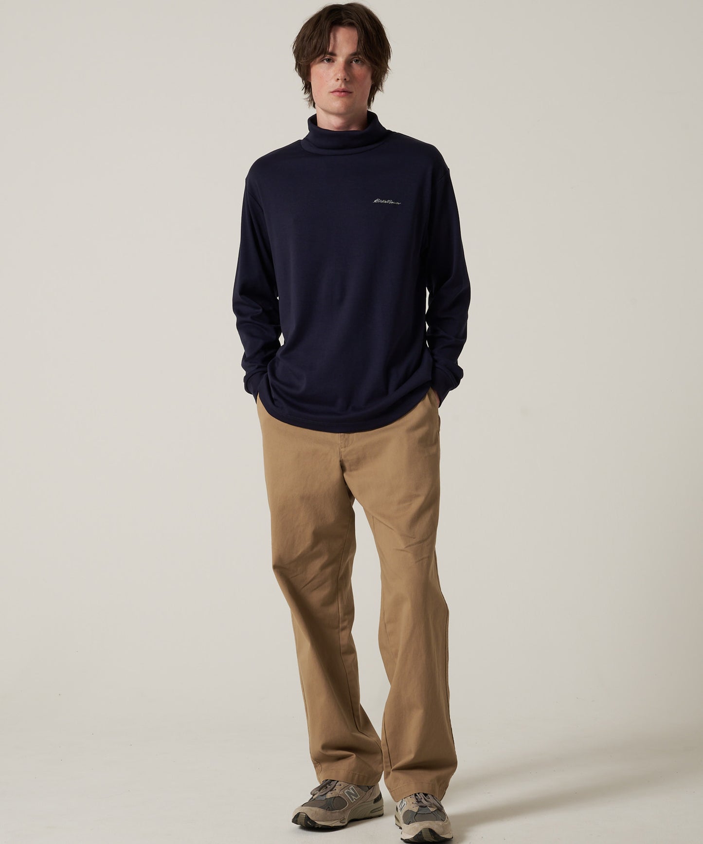 スムース タートル 長袖Tシャツ/SMOOTH TURTLE LS TEE