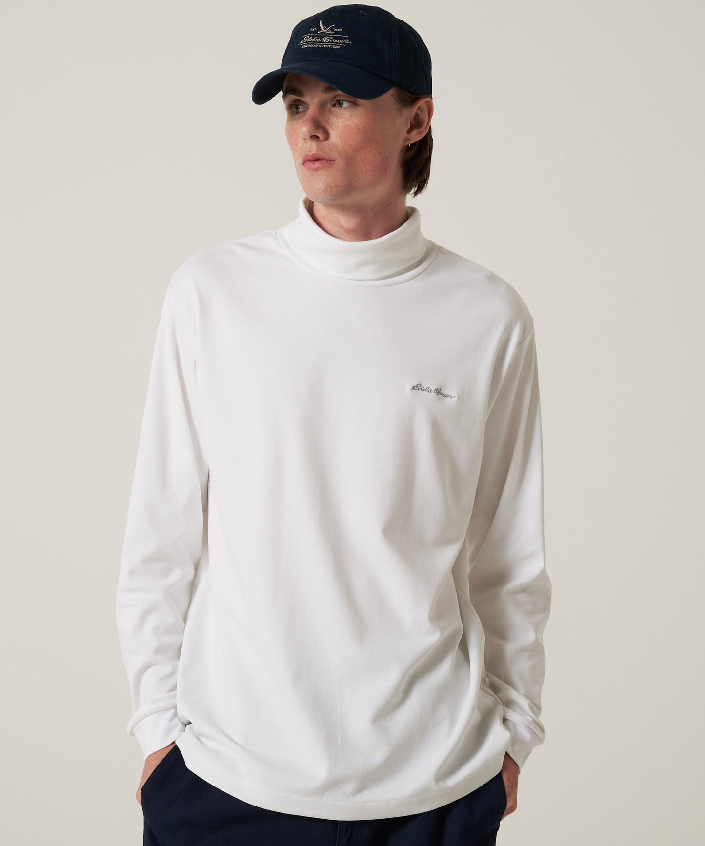 スムース タートル 長袖Tシャツ/SMOOTH TURTLE LS TEE