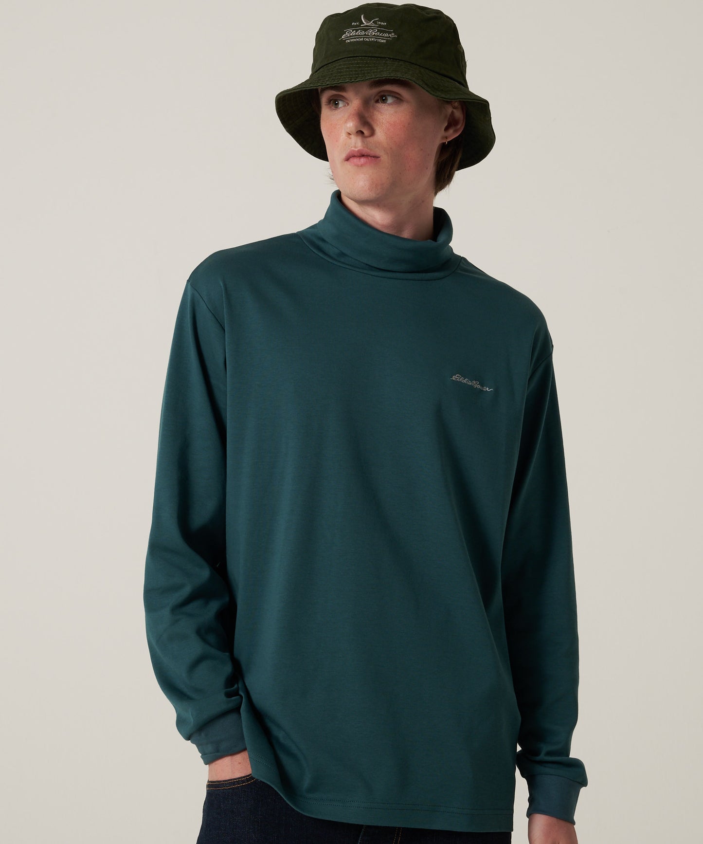 スムース タートル 長袖Tシャツ/SMOOTH TURTLE LS TEE
