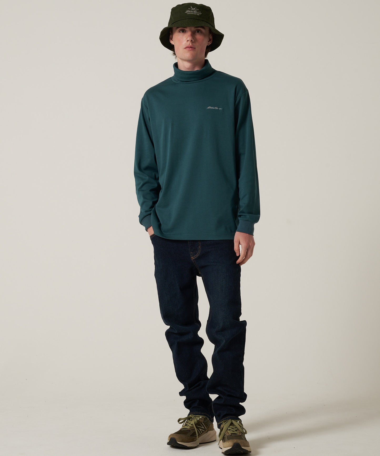 スムース タートル 長袖Tシャツ/SMOOTH TURTLE LS TEE