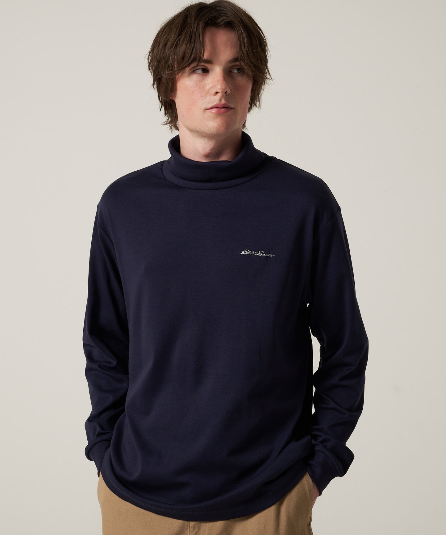 スムース タートル 長袖Tシャツ/SMOOTH TURTLE LS TEE