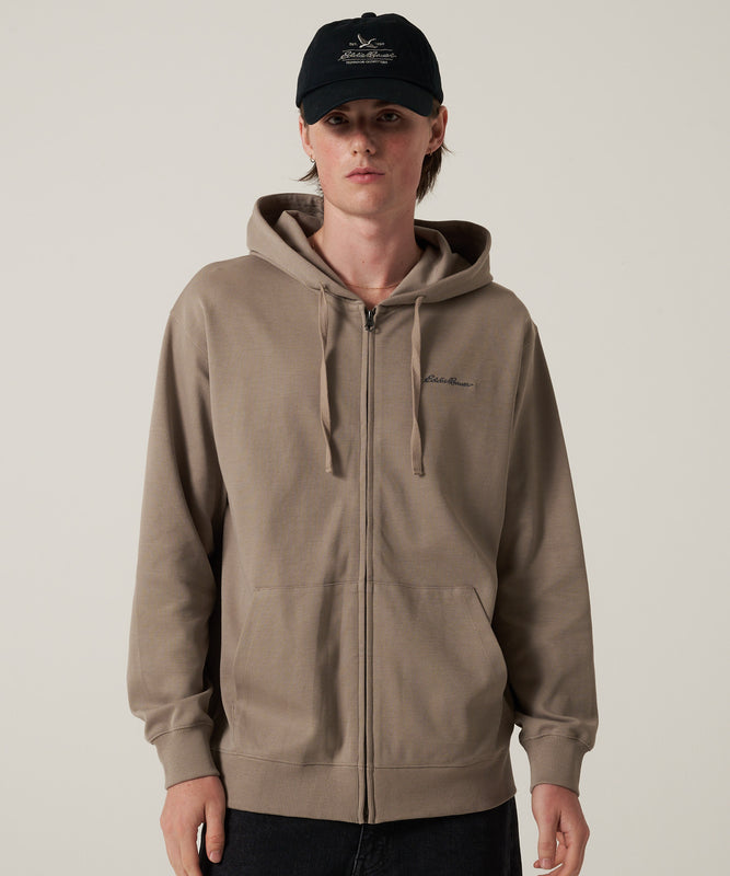 ダブルフェイスカノコ ジップフーディ/W-PIQUE ZIP HOODIE