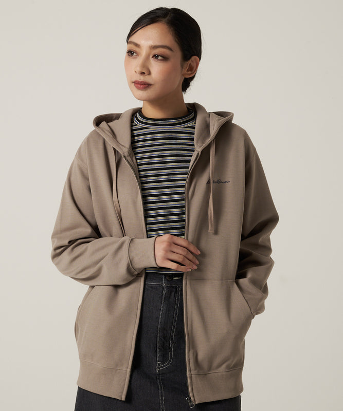 ダブルフェイスカノコ ジップフーディ/W-PIQUE ZIP HOODIE