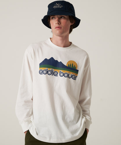 グラフィック 長袖Tシャツ/GRAPHIC LS TEE