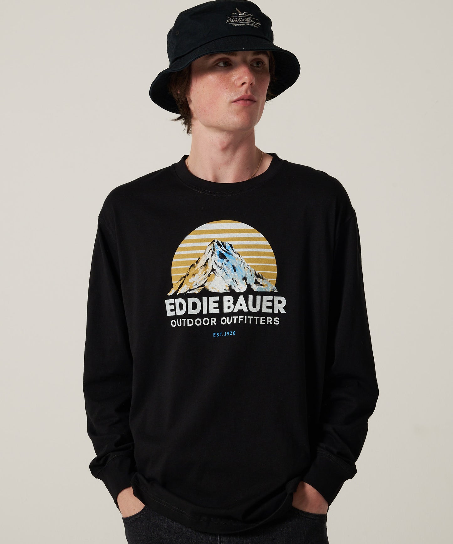 グラフィック 長袖Tシャツ/GRAPHIC LS TEE
