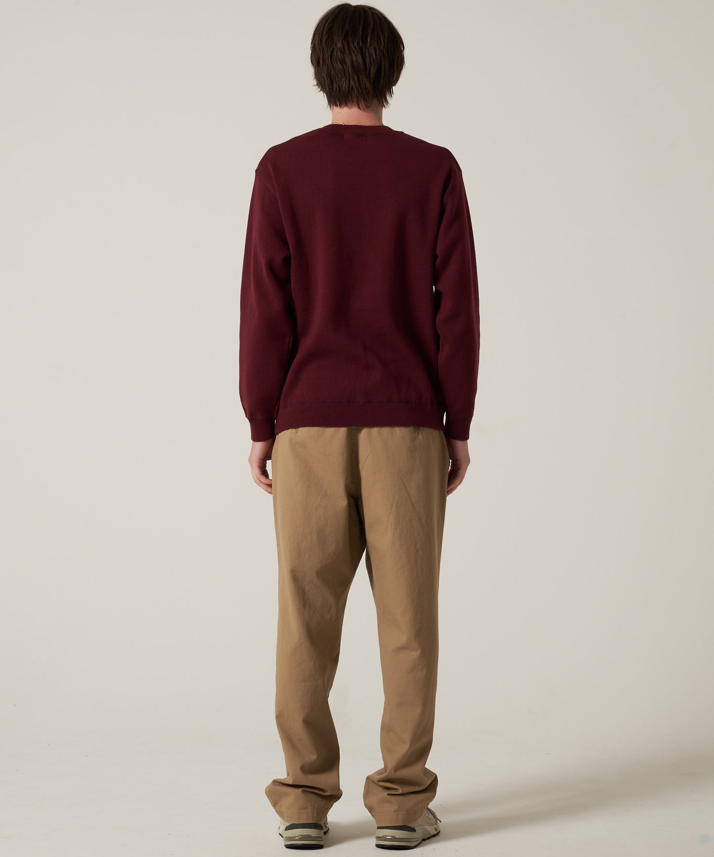 ミラノリブ クルーニット/MILAN RIB CREW KNIT