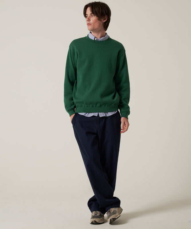 ミラノリブ クルーニット/MILAN RIB CREW KNIT