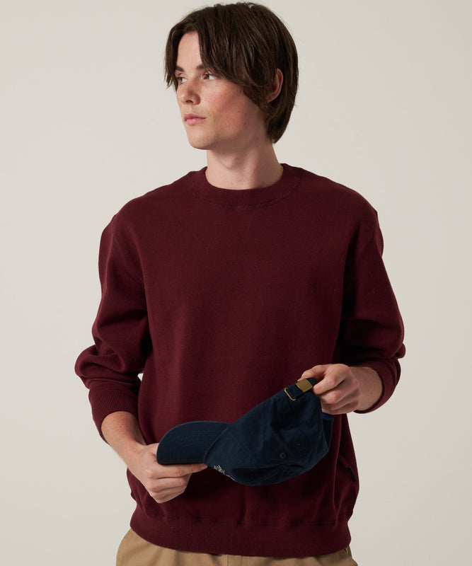 ミラノリブ クルーニット/MILAN RIB CREW KNIT