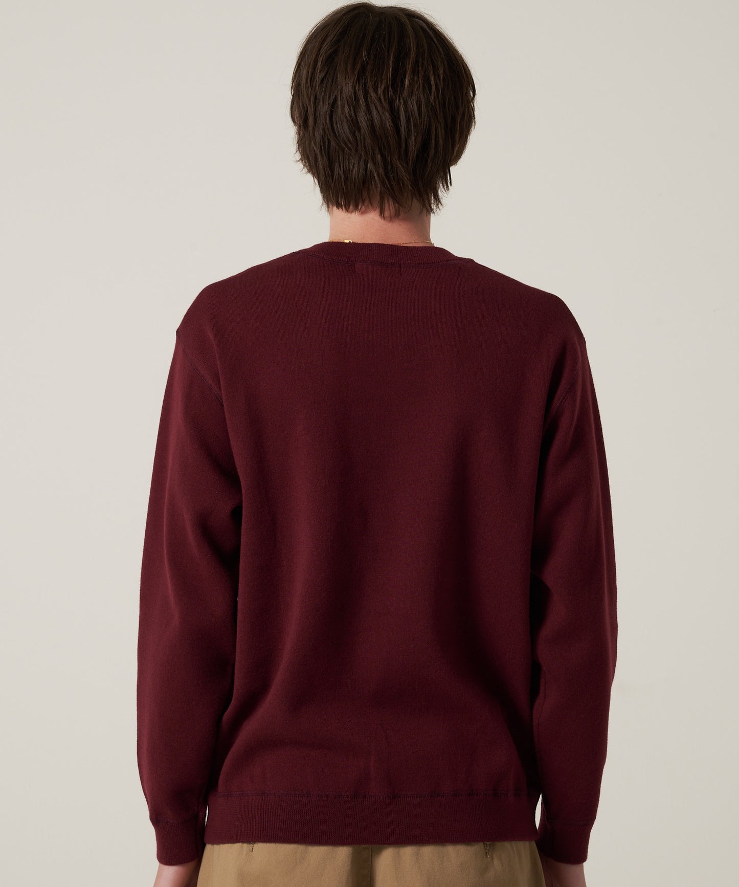 ミラノリブ クルーニット/MILAN RIB CREW KNIT