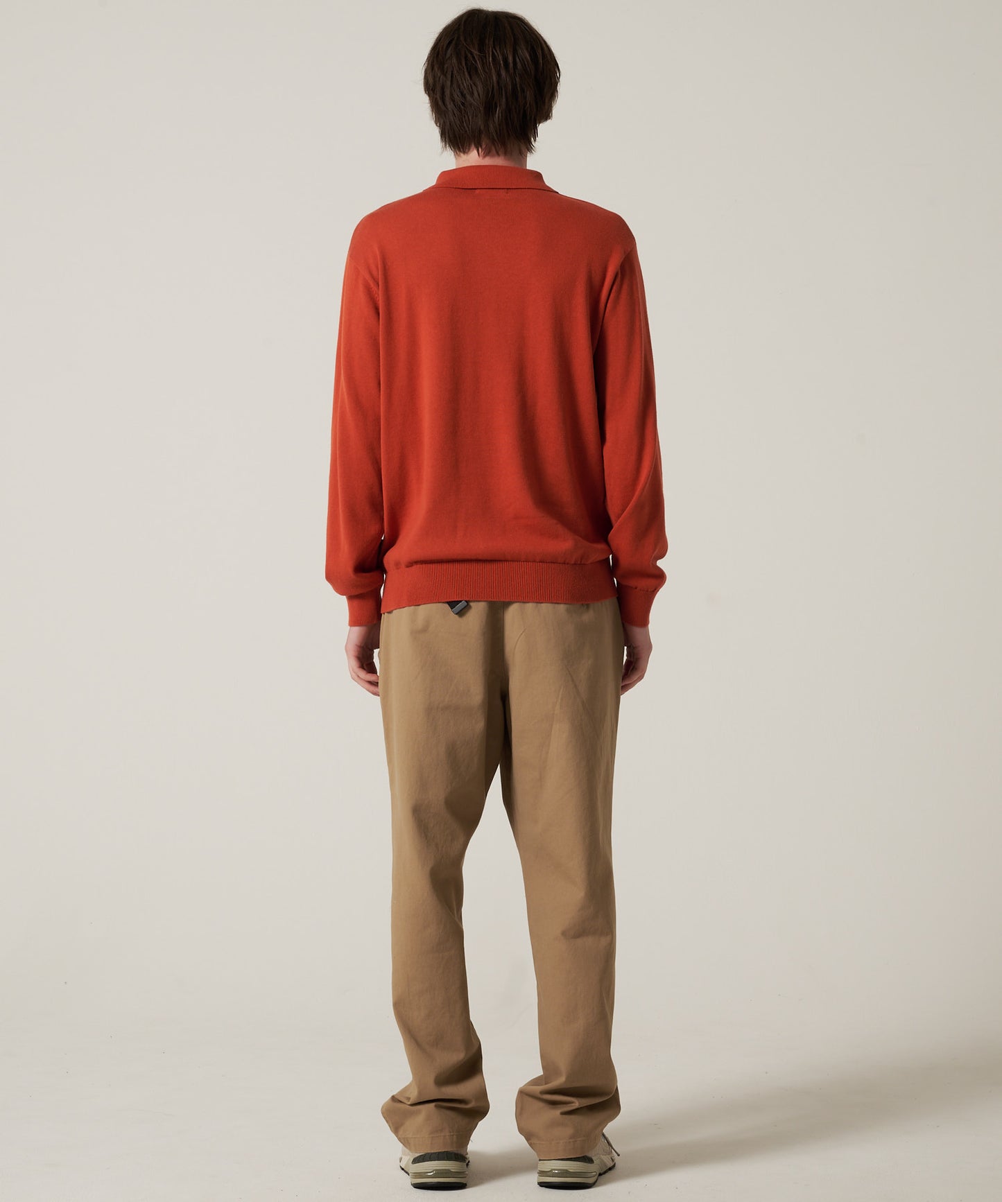 【予約】ファイン ゲージ 長袖ポロシャツ/FINE GAUGE LS POLO