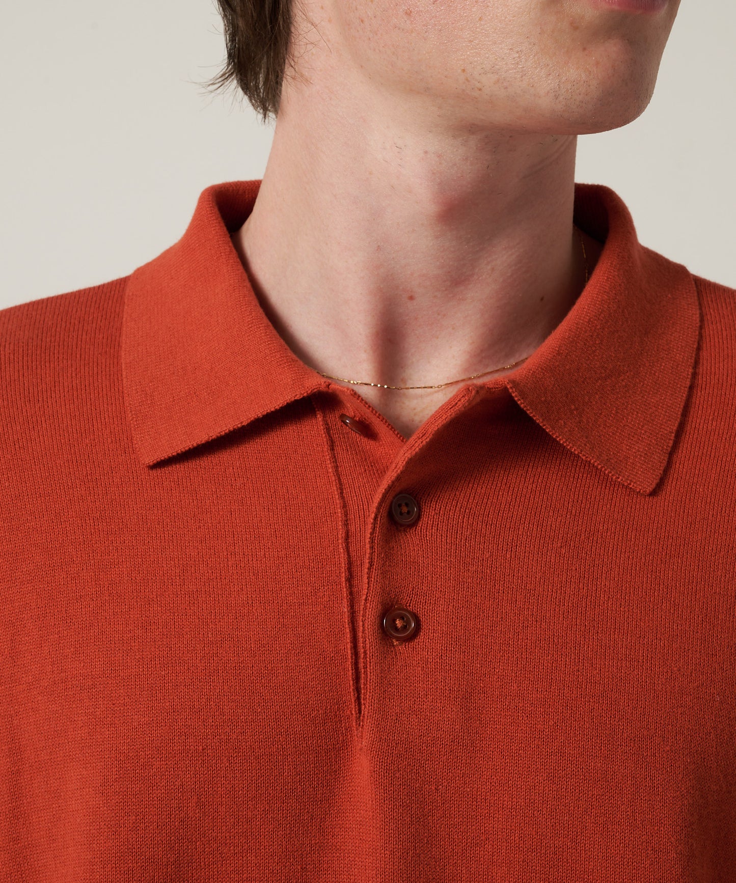 【予約】ファイン ゲージ 長袖ポロシャツ/FINE GAUGE LS POLO