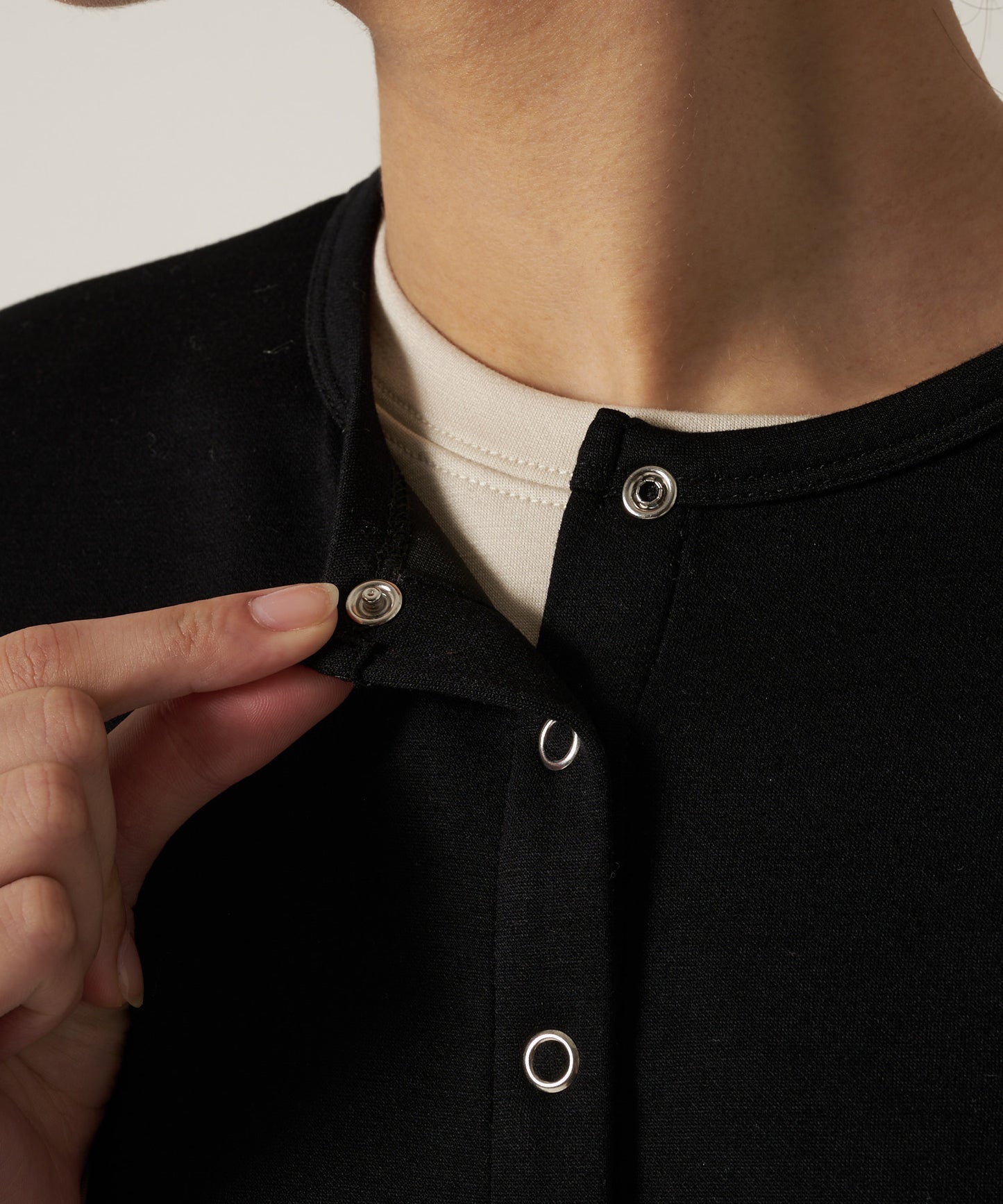 【予約】長袖スナップカーディガン/LS SNAP CARDIGAN
