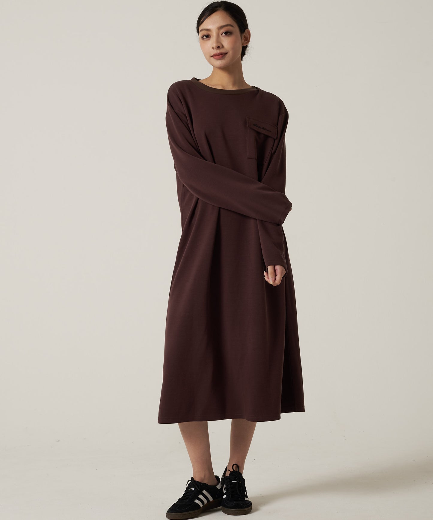 【予約】長袖Tシャツワンピース/LS TEE DRESS