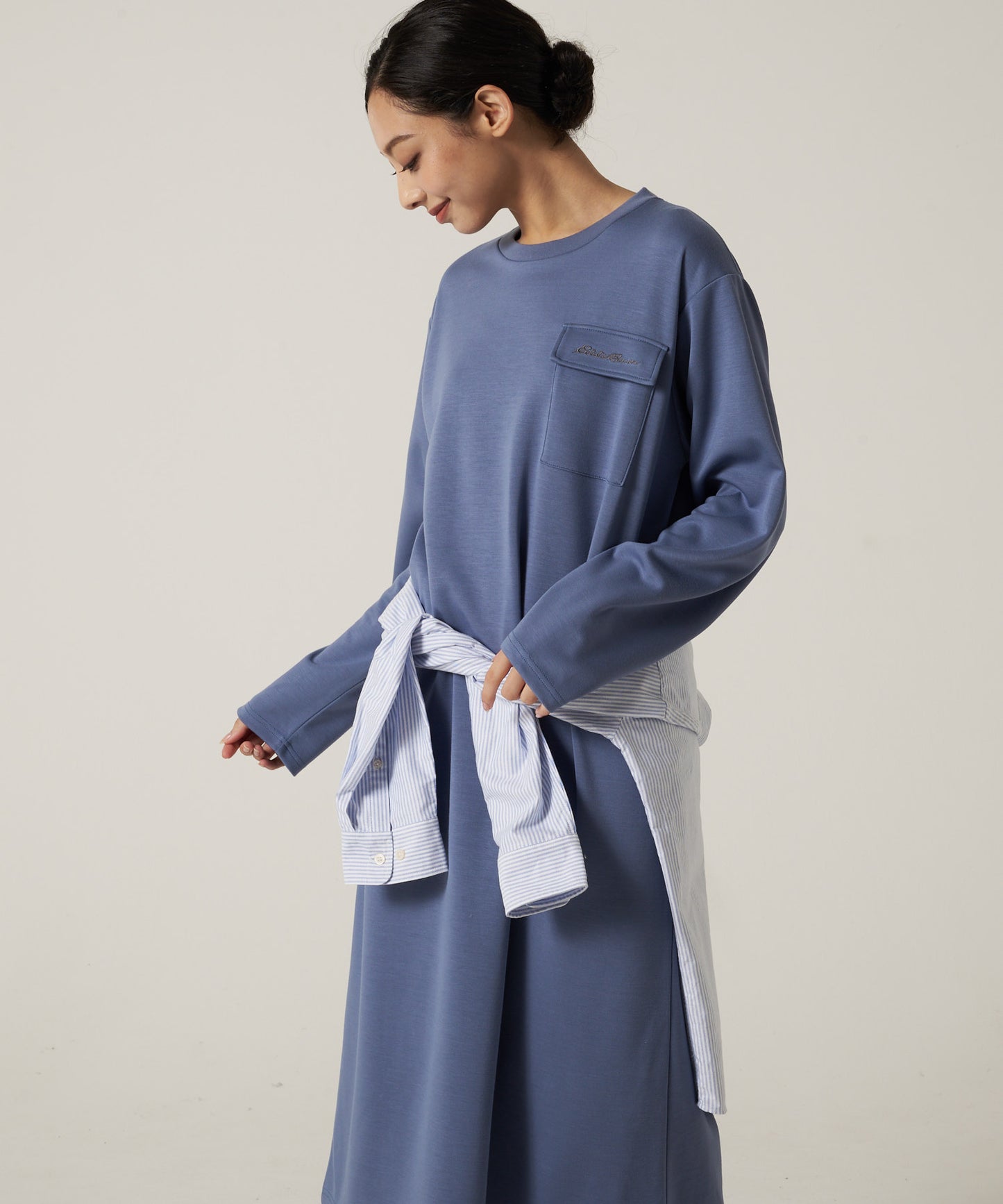 【予約】長袖Tシャツワンピース/LS TEE DRESS