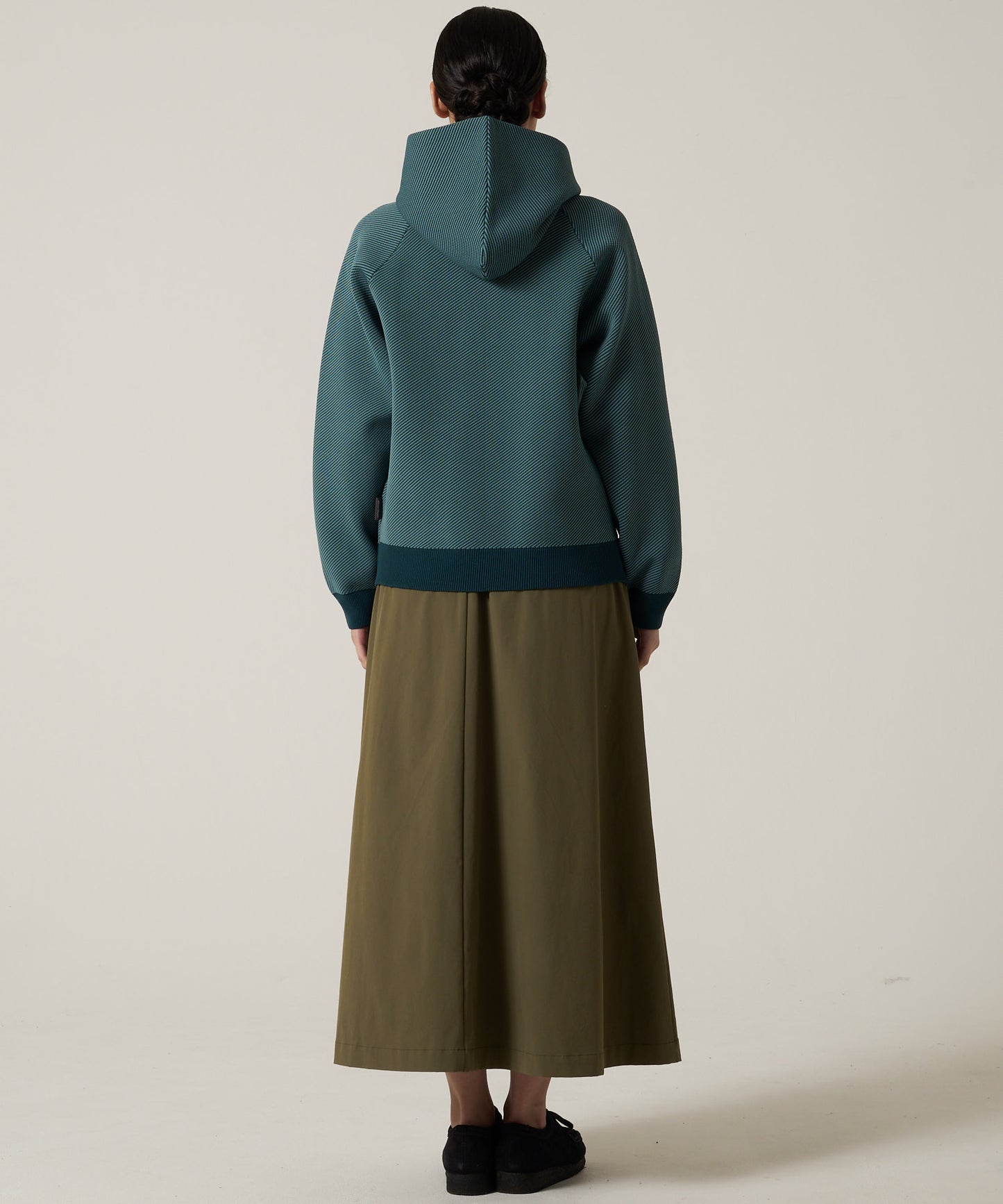 【予約】ジャガードニット フーディ/JACQUARD-KNIT HOODIE