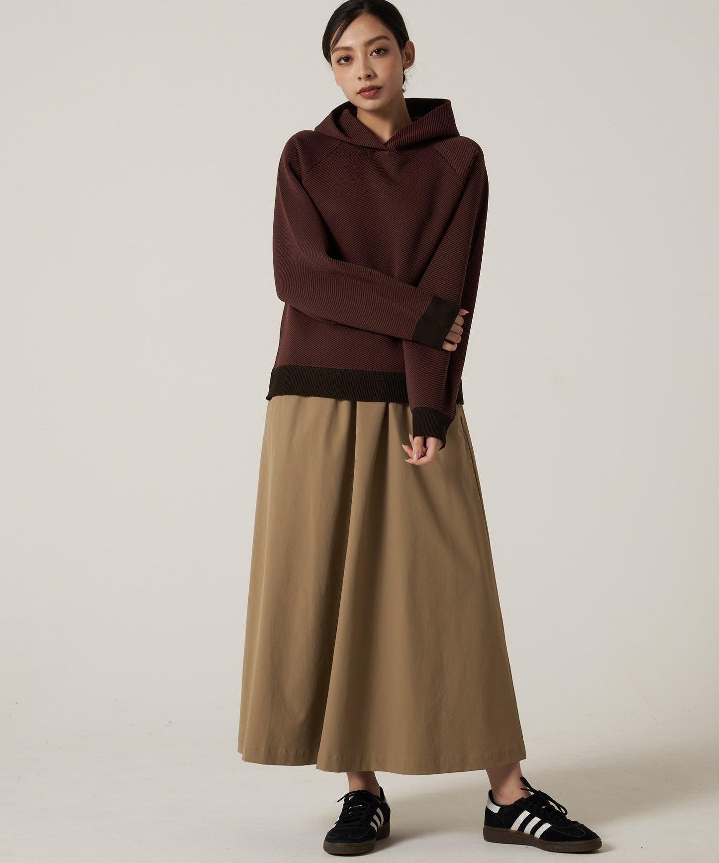 【予約】ジャガードニット フーディ/JACQUARD-KNIT HOODIE