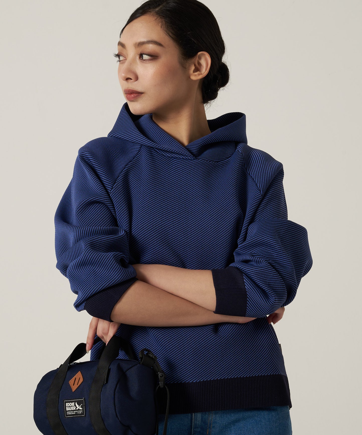 【予約】ジャガードニット フーディ/JACQUARD-KNIT HOODIE