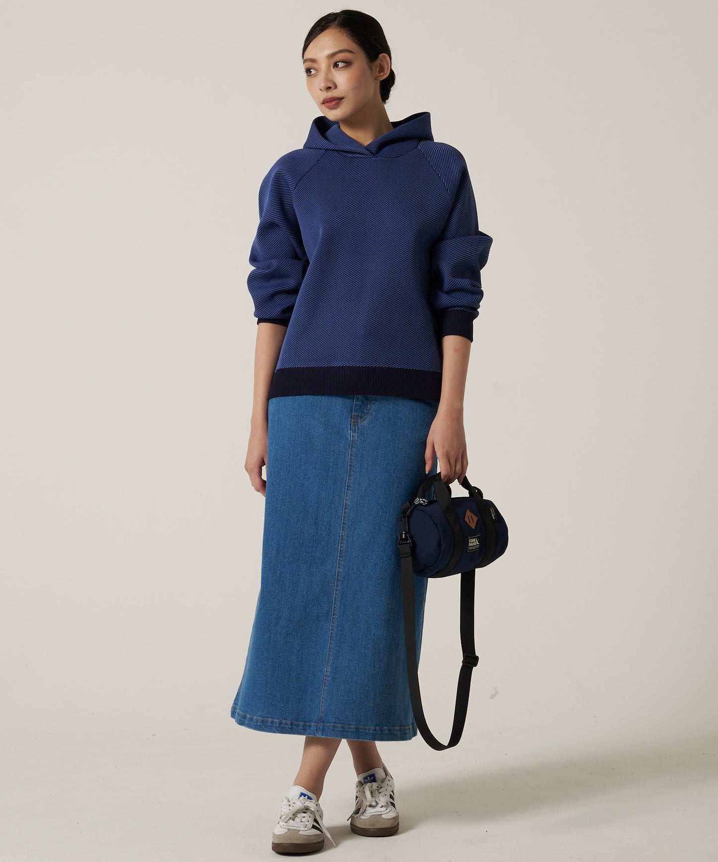 【予約】ジャガードニット フーディ/JACQUARD-KNIT HOODIE