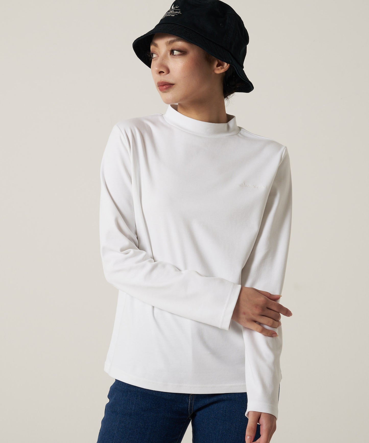 【予約】スムース タートル 長袖モックネック/SMOOTH TURTLE LS MOCK NECK