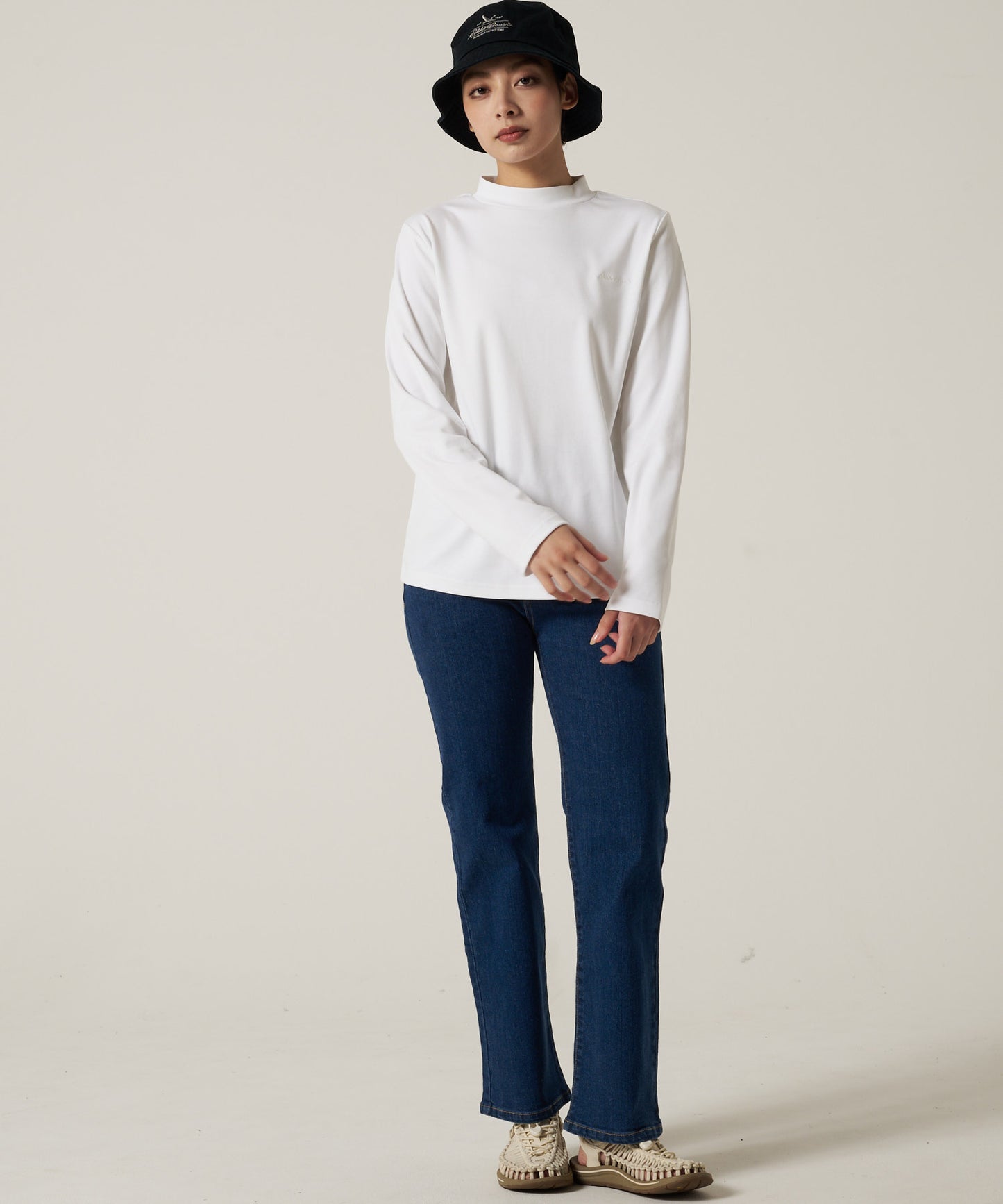 【予約】スムース タートル 長袖モックネック/SMOOTH TURTLE LS MOCK NECK