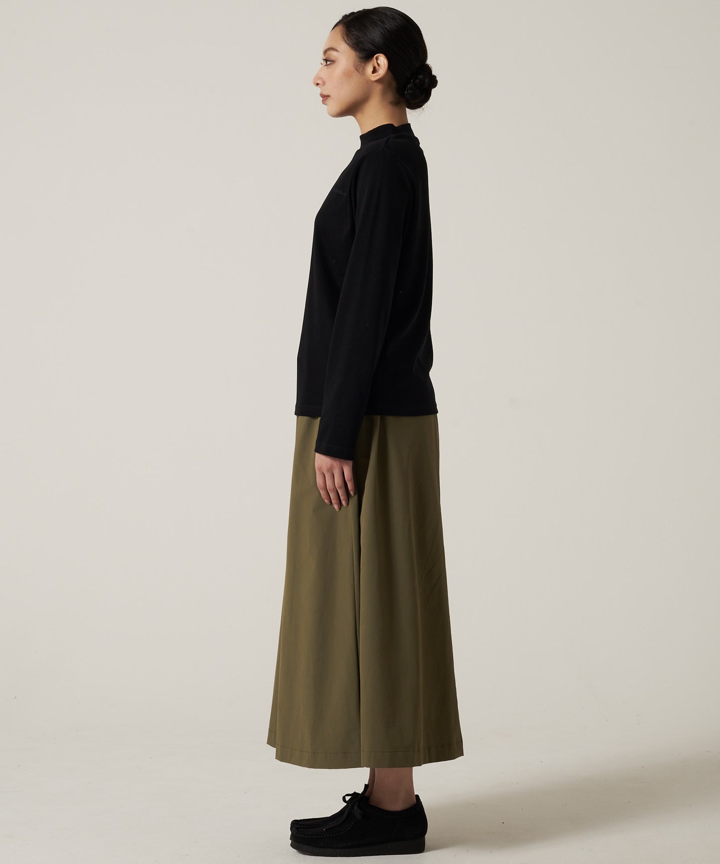 【予約】スムース タートル 長袖モックネック/SMOOTH TURTLE LS MOCK NECK
