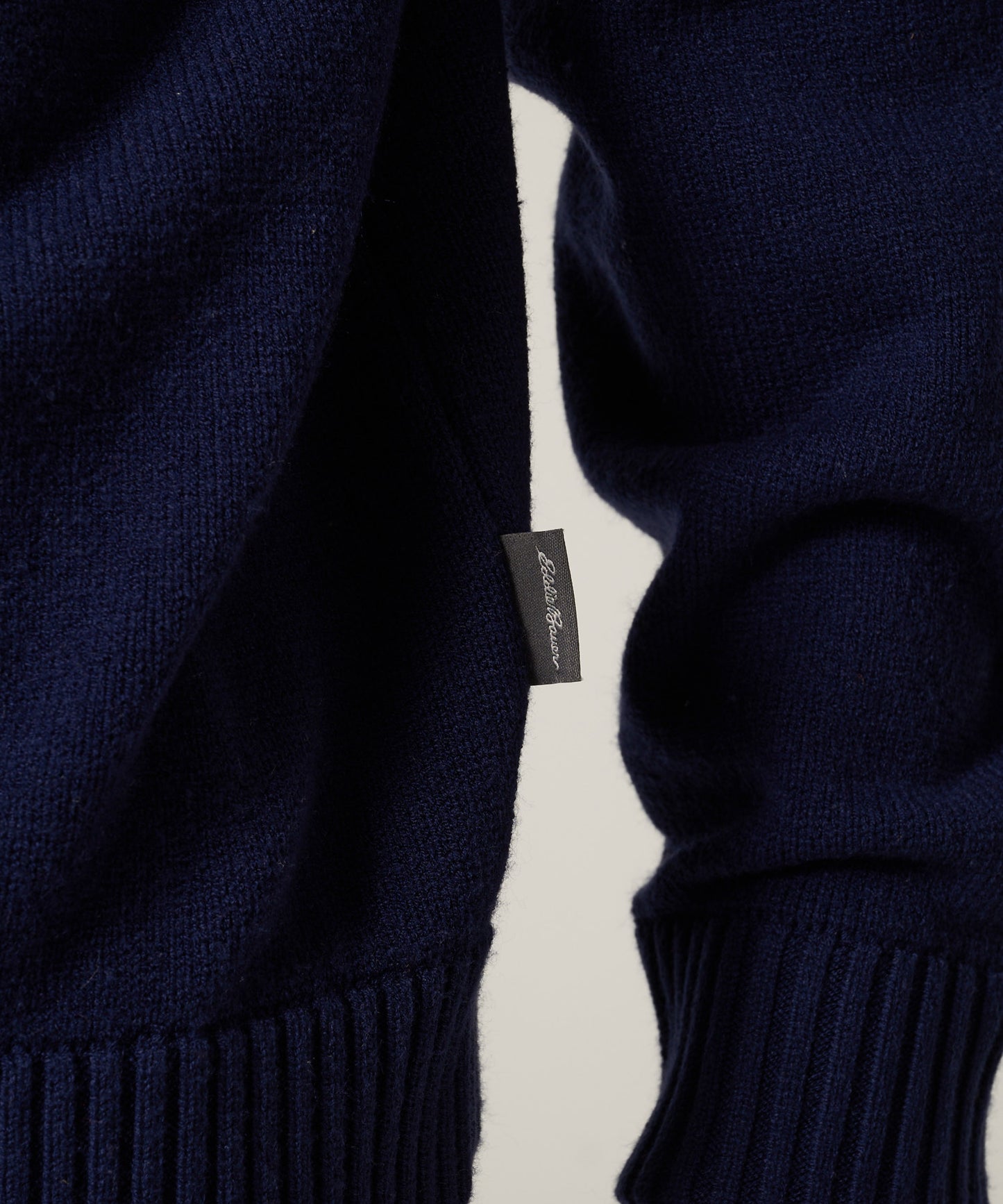 クォータージップ モックセーター/QUARTER ZIP MOCK SWEATER