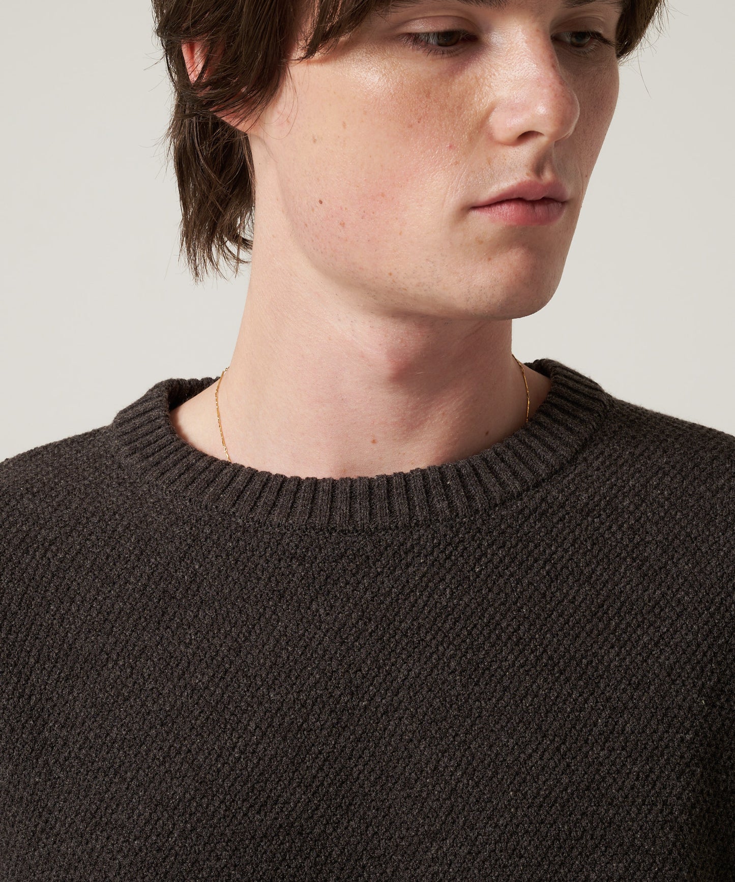 モジュラー テクスチャー ステッチセーター/MOGULER TEXTURE STITCH SWEATER