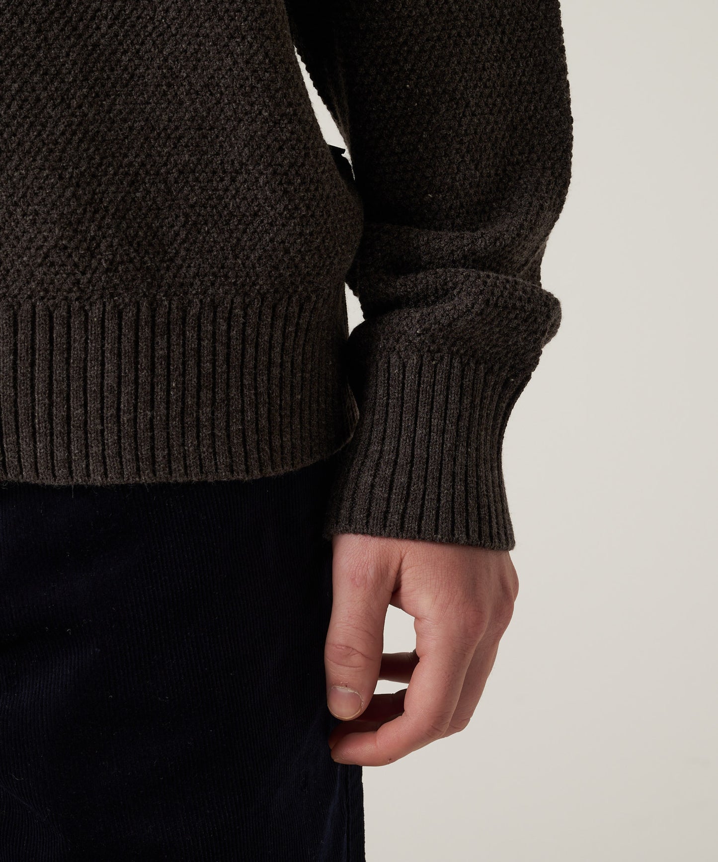 モジュラー テクスチャー ステッチセーター/MOGULER TEXTURE STITCH SWEATER