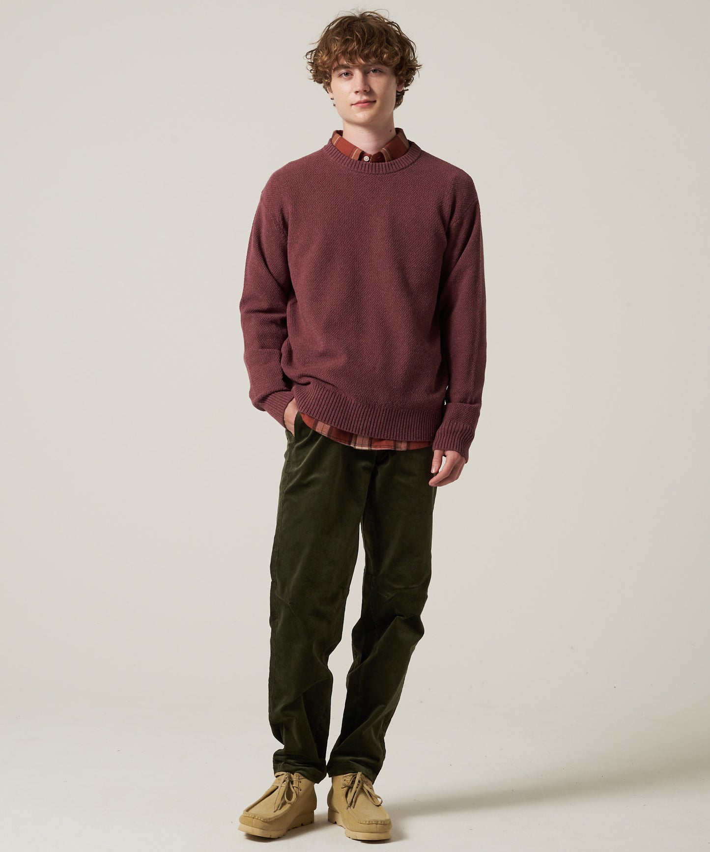 モジュラー テクスチャー ステッチセーター/MOGULER TEXTURE STITCH SWEATER