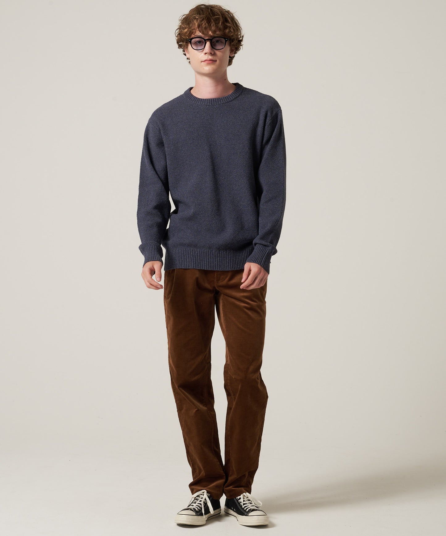 モジュラー テクスチャー ステッチセーター/MOGULER TEXTURE STITCH SWEATER