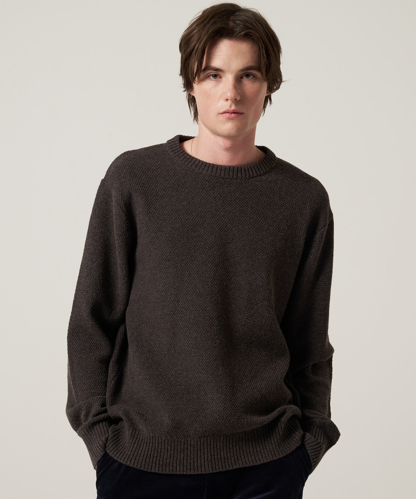 モジュラー テクスチャー ステッチセーター/MOGULER TEXTURE STITCH SWEATER