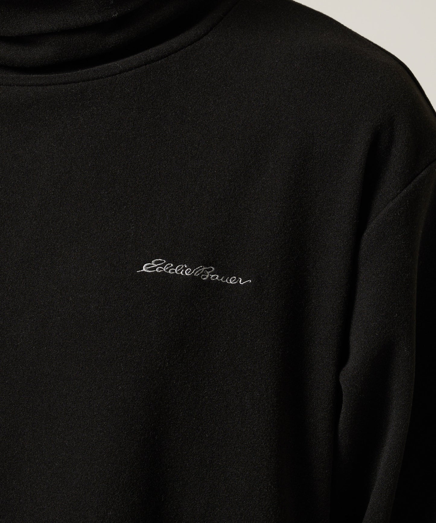 ブラッシュド スムース タートルネック長袖Tシャツ/BRUSHED SMOOTH TURTLE LS TEE