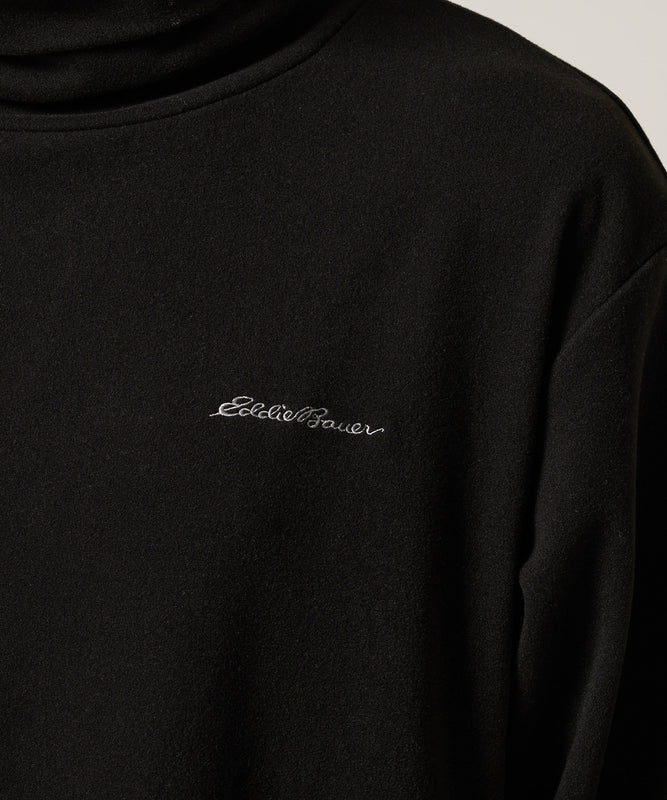 ブラッシュド スムース タートルネック長袖Tシャツ/BRUSHED SMOOTH TURTLE LS TEE