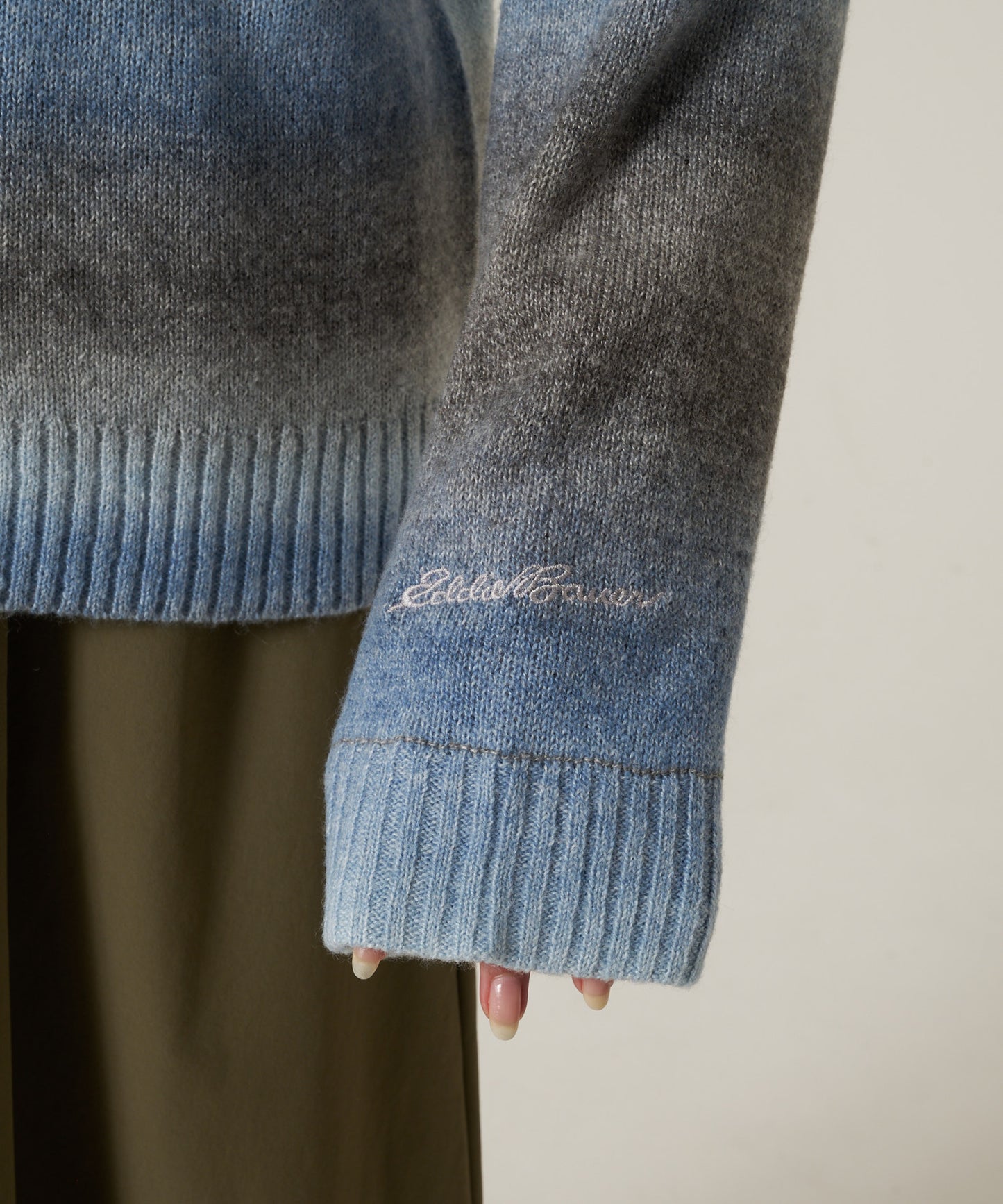 オンブレ ニットセーター/OMBRE KNIT SWEATER