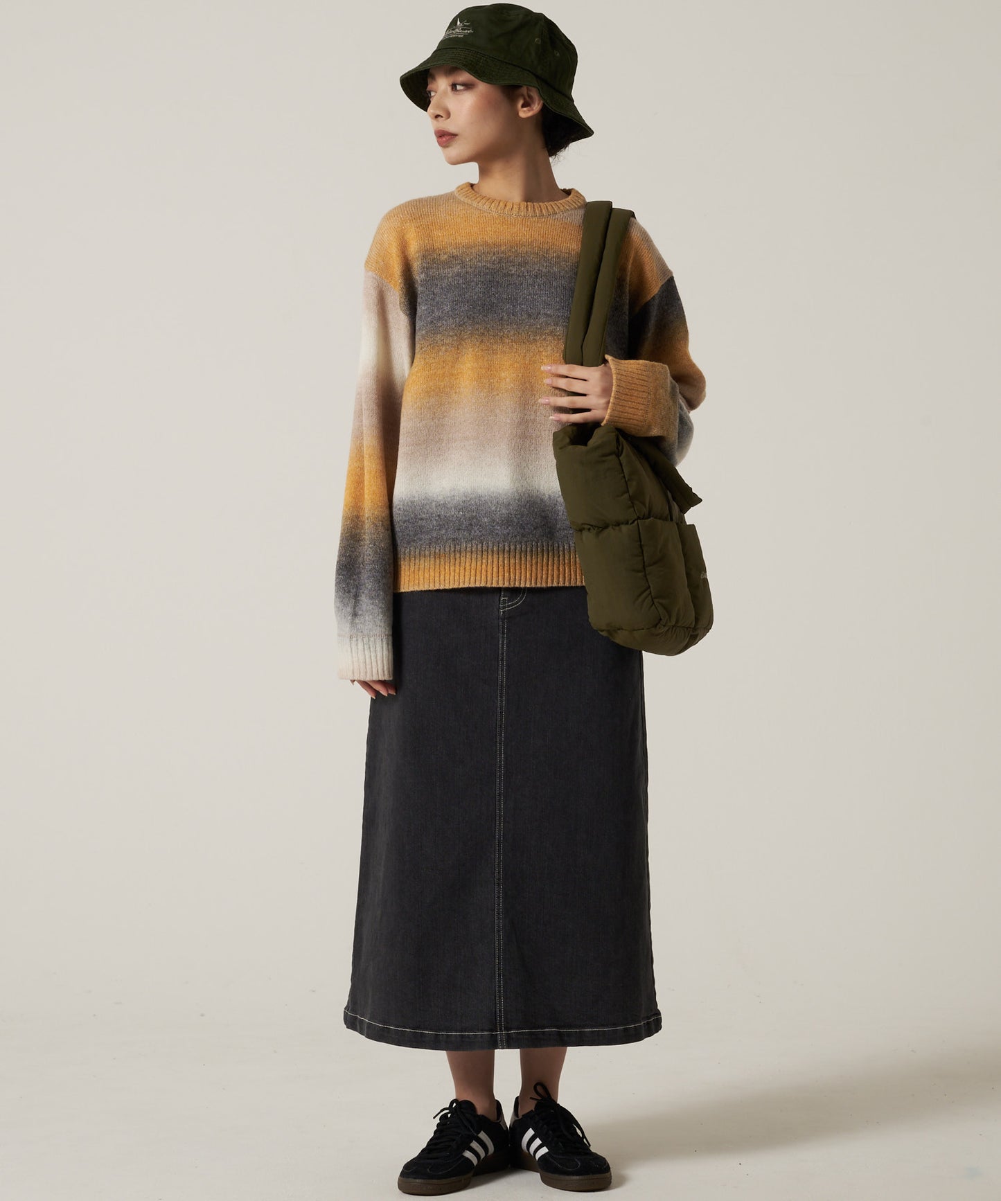 オンブレ ニットセーター/OMBRE KNIT SWEATER