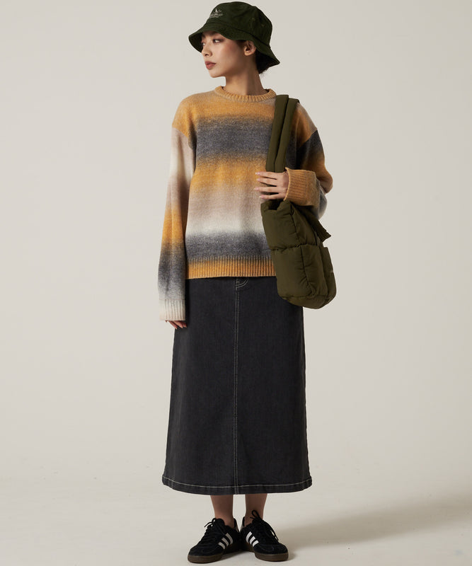 オンブレ ニットセーター/OMBRE KNIT SWEATER