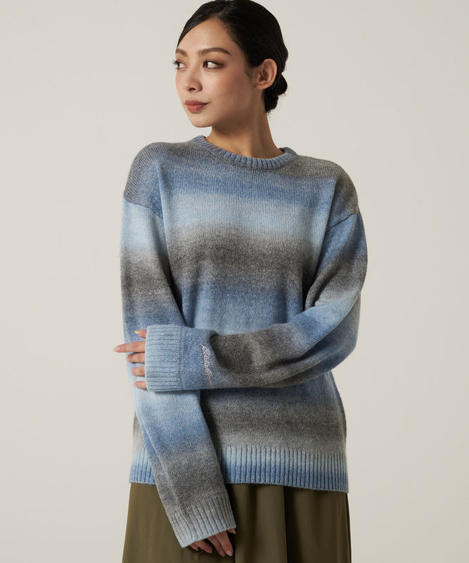 オンブレ ニットセーター/OMBRE KNIT SWEATER