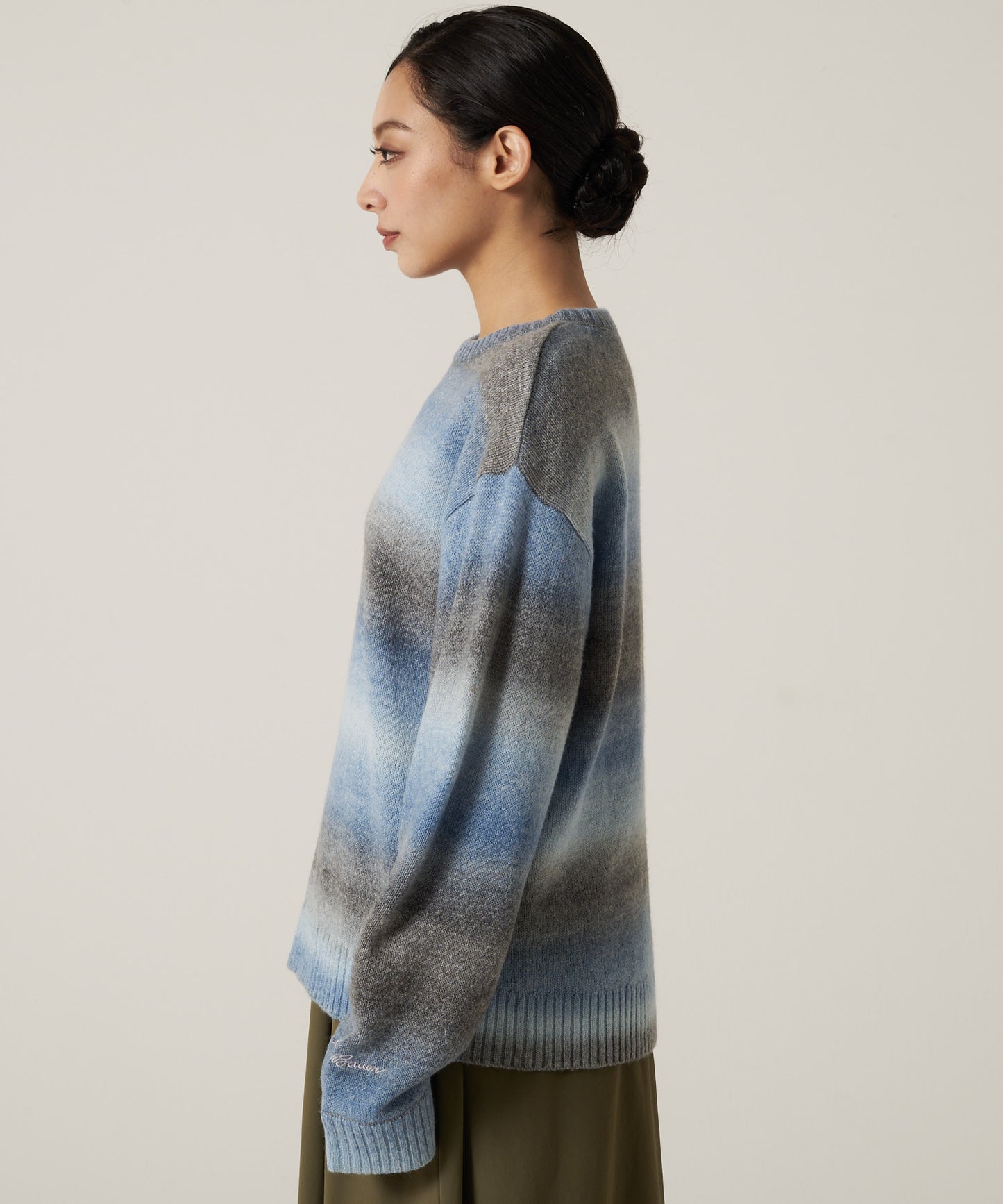 オンブレ ニットセーター/OMBRE KNIT SWEATER